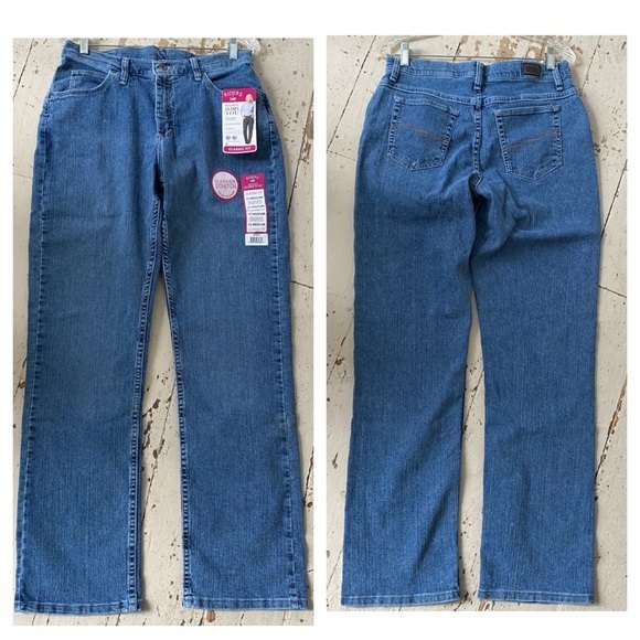 Riders Lee Classic Fit Slender Stretch Jeans 10 M - Picture 2 of 11